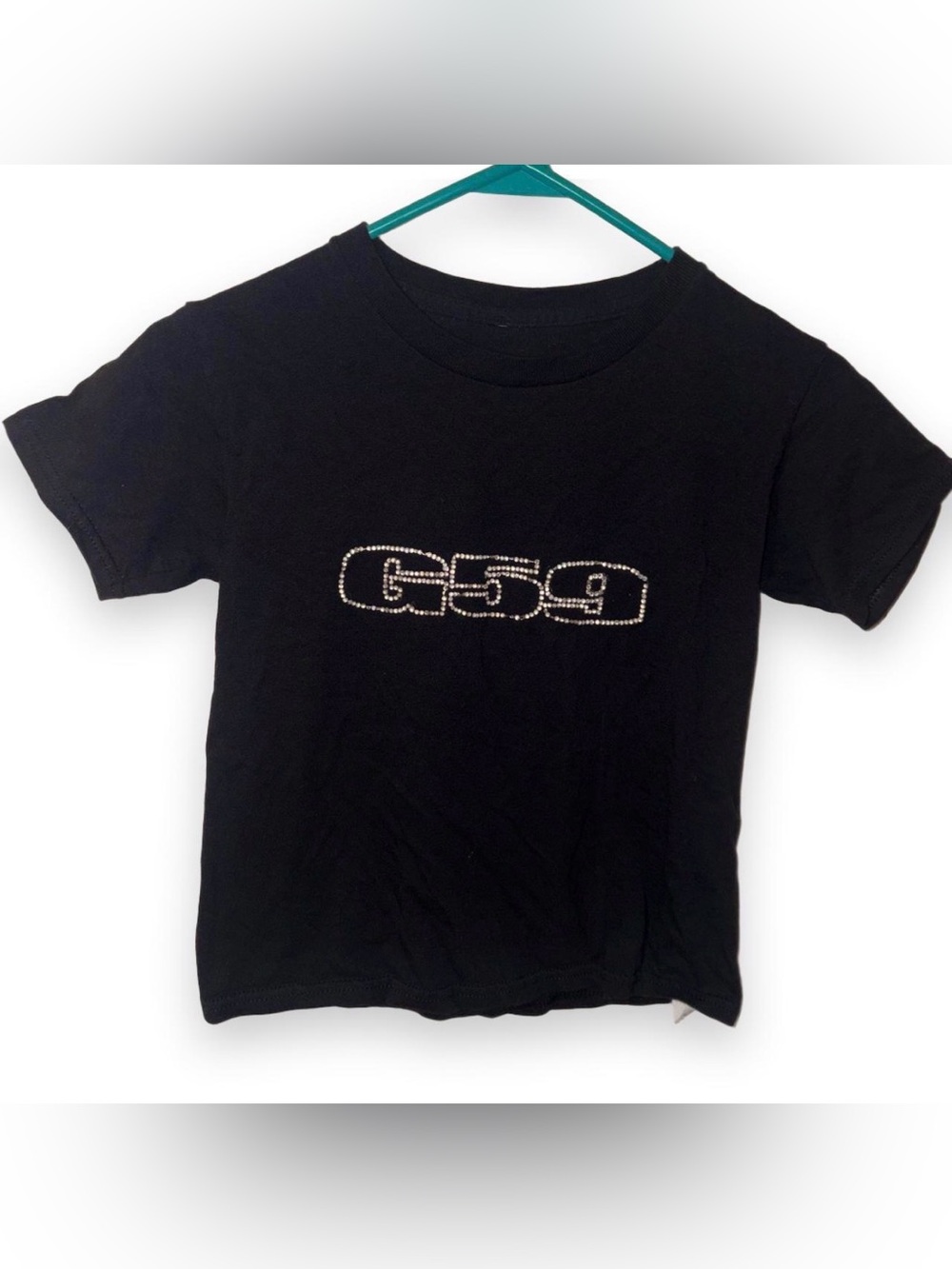 G59 rhinestone baby tee